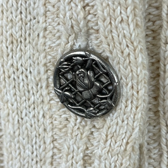 NWT Vintage Northern Reflections Cardigan Sweater Sz Small Metal Buttons - Picture 5 of 8